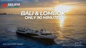 ekajaya fastboat Lombok Bali
